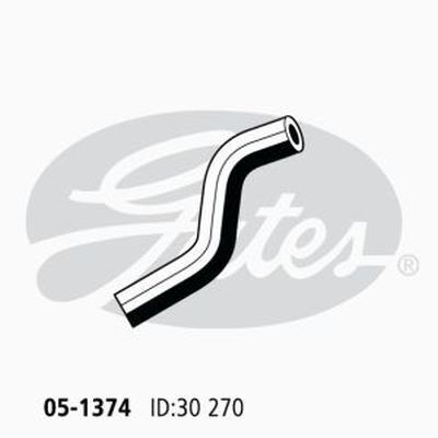 Radiator Hose Upper Gates 05-1374 for Toyota Corolla 1.6L 1988-1995 Petrol