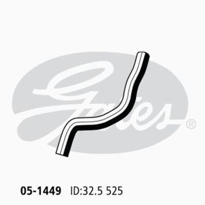 Radiator Hose Lower Gates 05-1449 for DAEWOO NUBIRA J100 J150 1.6L 1997-2000 PETROL