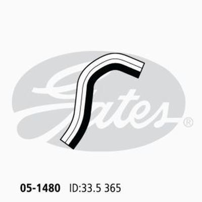 Radiator Hose Upper Gates 05-1480 for Mitsubishi Triton Ute MK 4WD 2.8 Diesel 4M40-A