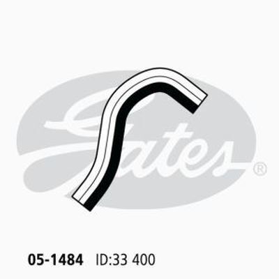 Radiator Hose Lower (2WD) Gates 05-1484 for Mitsubishi Triton Ute MK 4WD 2.8 Diesel 4M40-A