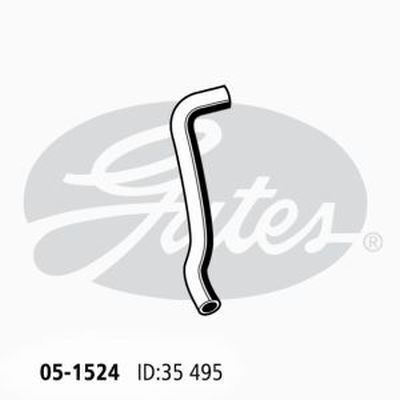 Radiator Hose Lower Gates 05-1524 For FORD