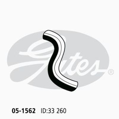 Radiator Hose Upper Gates 05-1562 for NISSAN/ DATSUN PRIMERA P10 2L 1989-96