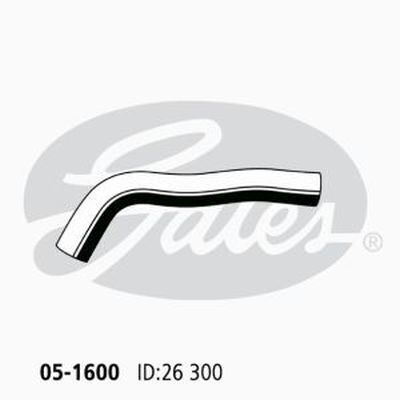 Radiator Hose Lower Gates 05-1600 For FORD MAZDA