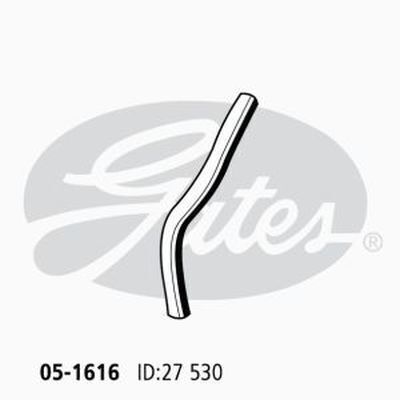 Radiator Hose Upper Gates 05-1616 for MITSUBISHI LANCER CA CB 1.5L 1988-1990 PETROL
