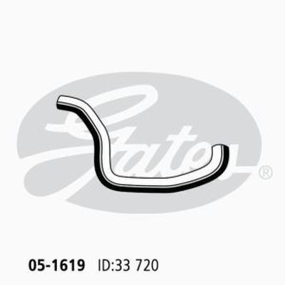 Radiator Hose Upper Gates 05-1619 for NISSAN/ DATSUN BLUEBIRD U11 1983-1994