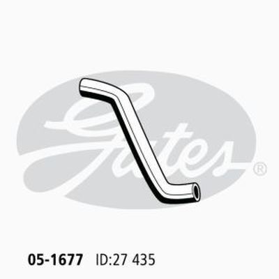 Radiator Hose Upper Gates 05-1677 for NISSAN/DATSUN SENTRA N13 1.3L1986-89