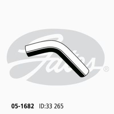 Radiator Hose Upper Gates 05-1682 for NISSAN/DATSUN LAUREL C33 2.8L 1989-1993 DIESEL