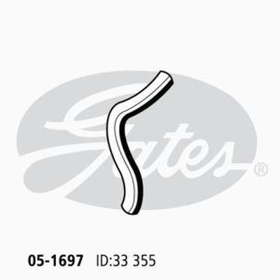 Radiator Hose Lower Gates 05-1697 for Toyota Spacia CR30 CR37 2L 1992-1996 Diesel