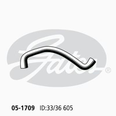 Radiator Hose Lower Gates 05-1709 for MERCEDES-BENZ E-CLASS W210 1996-1997 PETROL