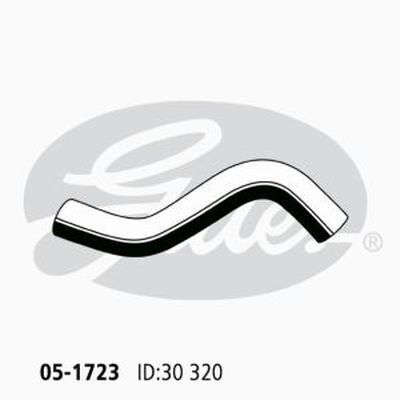 Radiator Hose Upper Gates 05-1723 for MAZDA MX-5 NA 1.6L 1989-1993 PETROL