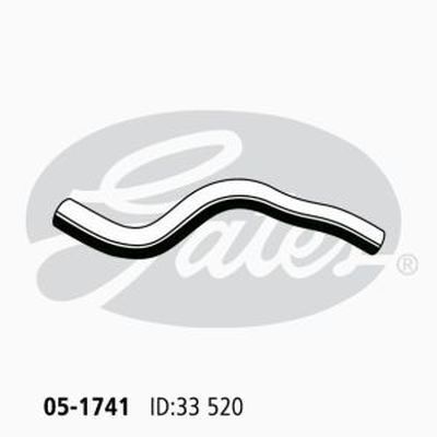 Radiator Hose Lower Gates 05-1741 for DAEWOO NUBIRA J100 J150 2L 1998-2003 PETROL