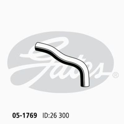 Radiator Hose Lower Gates 05-1769 for FORD LASER MAZDA 323 ASTINA PROTEGE PRAMACY