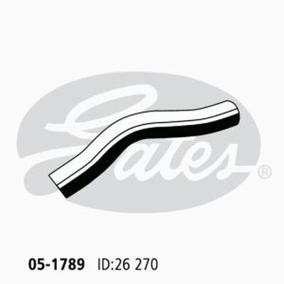 Radiator Hose Upper Gates 05-1789 for Honda Civic ES, ET Sedan  (EU3) 1.7 Petrol D17A6