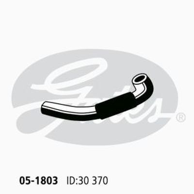 Radiator Hose Upper Gates 05-1803 for Toyota Echo 1.3L 1.5L 1999-2005 Petrol