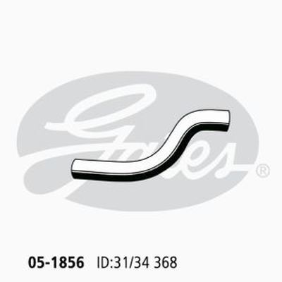 Radiator Hose Upper Gates 05-1856 for Holden Calais VY Sedan Supercharged 3.8 Petrol L67