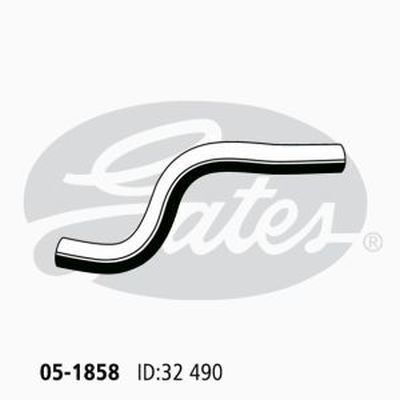 Radiator Hose Lower Gates 05-1858 for DAEWOO NUBIRA J100, J150 2L 1999-03