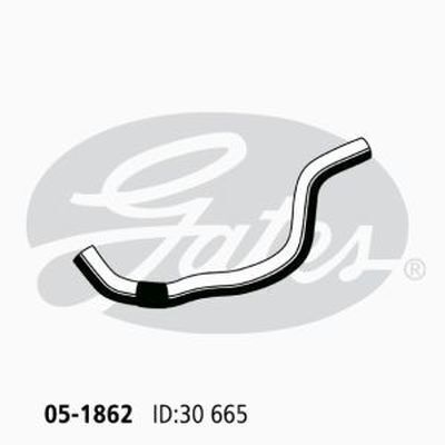 Radiator Hose Lower Man Gates 05-1862 for Honda CR-V RD SUV 4WD (RD1, RD3) 2.0 Petrol B20Z1