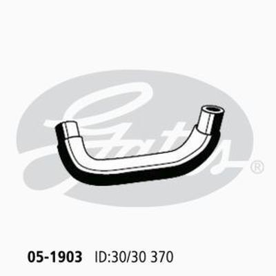 Radiator Hose Lower #2 Gates 05-1903 for Mazda 6 GG SedandI 2.0 Diesel RF7J