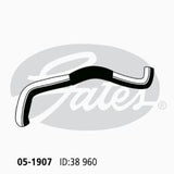 Radiator Hose Lower Gates 05-1907 for CHRYSLER VOYAGER GS 3.3 1995-201 PETROL