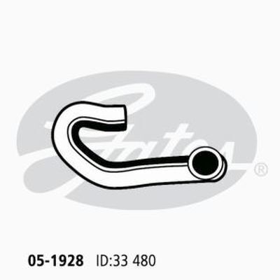 Radiator Hose Upper Gates 05-1928 for Holden Astra AH Wagon 1.8 Petrol Z18XE