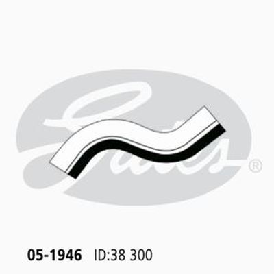 Radiator Hose Upper Gates 05-1946 for Subaru Forester SG,SG9 SUV AWD 2.5 Petrol EJ25