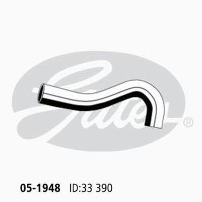 Radiator Hose Upper Gates 05-1948 for SUZUKI SWIFT 1.5L 1.6L 2005-2011 PETROL
