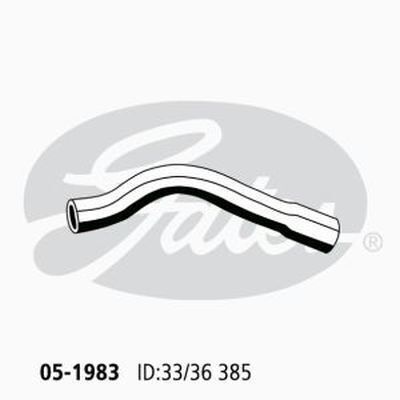 Radiator Hose Upper Gates 05-1983 For HOLDEN Commodore VE 3.6L V6