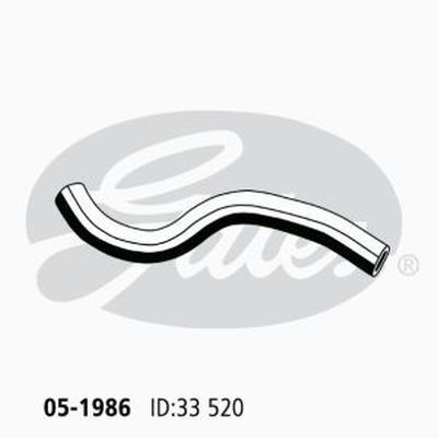 Radiator Hose Lower Gates 05-1986 For HYUNDAI