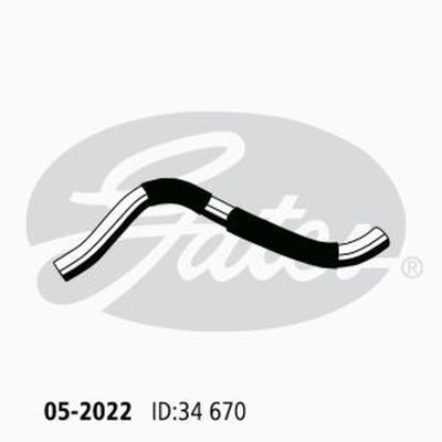 Radiator Hose Lower Gates 05-2022 for HYUNDAI SONATA EF 2L 1998-2000 PETROL