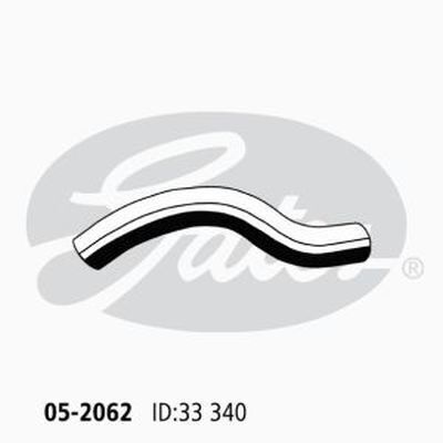 Radiator Hose Upper Gates 05-2062 for NISSAN TIIDA C11 1.8L 2006-2013 PETROL