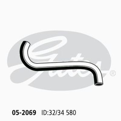 Radiator Hose Upper Gates 05-2069 for Holden Commodore VE WagonV8 6.0 Petrol L76