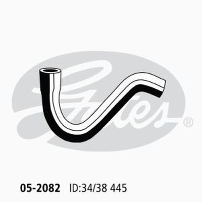 Radiator Hose Lower Gates 05-2082 for NISSAN PATROL Y60 GQ 3L 1990-1997 PETROL