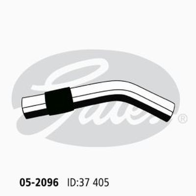 Radiator Hose Upper (from RAD) Gates 05-2096 for Toyota HiAce/Commuter KDH222 Wagon D-4D 2.5 Diesel 2KD-FTV