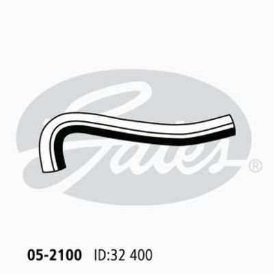 Radiator Hose Upper Gates 05-2100 for Toyota Hilux TGN16 Ute 2.7 Petrol 2TR-FE