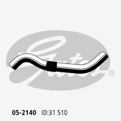 Radiator Hose Lower Gates 05-2140 for KIA RIO JB 1.4L1.6L 2005-2012 PETROL