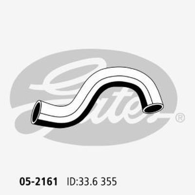 Radiator Hose Upper Gates 05-2161 for Hyundai iload TQ Cargo CRDi 2.5 Diesel D4CB-W