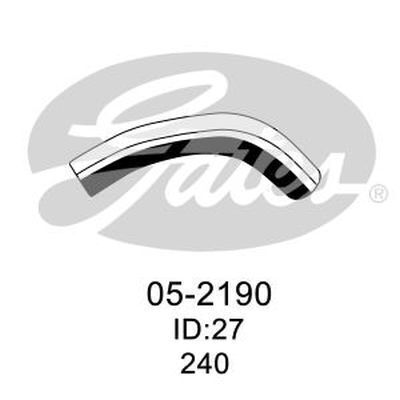 Radiator Hose Lower Gates 05-2190 for HOLDEN CRUZE YG 1.5L 2002-2006 PETROL