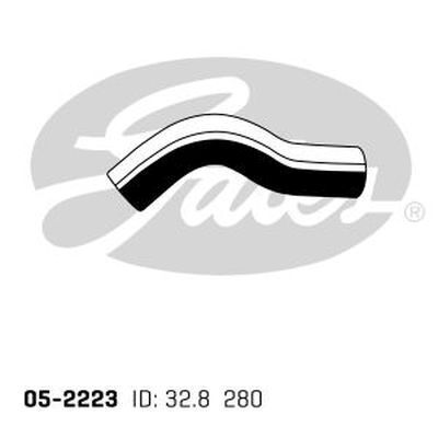 Radiator Hose Upper Gates 05-2223 for SUZUKI GRAND VITARA 2L 1998-2003 PETROL