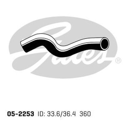 Radiator Hose Lower Gates 05-2253 for FORD TRANSIT Diesel VE VF VG 2.5L