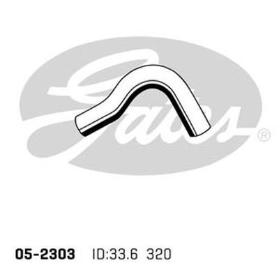 Radiator Hose Upper Gates 05-2303 for Mitsubishi Triton ML,MN C/Chassis DI-D 4WD (KB4T) 2.5 Diesel 4D56HP