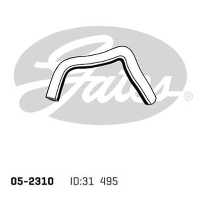 Radiator Hose Upper Gates 05-2310 for Volkswagen Audi  Diesel