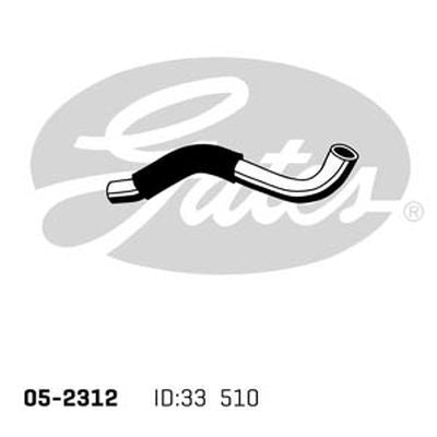 Radiator Hose Lower Gates 05-2312 For Mazda RX8 1.3 from 12/2008