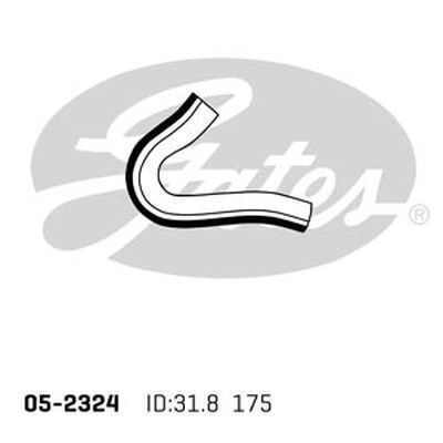 Radiator Hose Upper Gates 05-2324 for JEEP WRANGLER TJ 4L1996-2007 PETROL