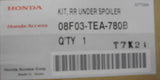 Rear Under Spoiler R-5 3 08F03TEA780B For Honda
