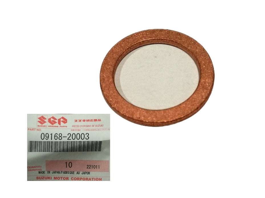 Gasket 20.1X27X2 09168-20003 for Suzuki