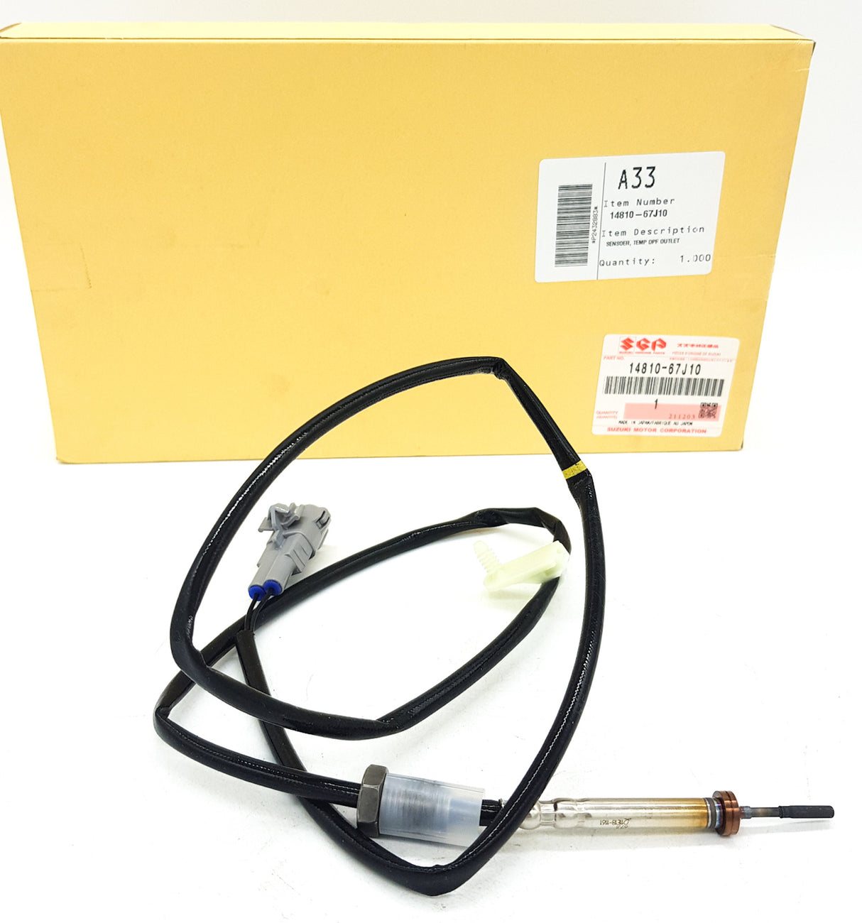 Sensor Temperature DPF Outlet 14810-67J10 for Suzuki