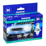 H4 Surefit Led Globes (2) Narva 18424NARVA
