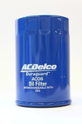 Oil Filter AC06 AcDelco For Audi A4 8E, B6 Avant T 1.8LTP-T - AVJ