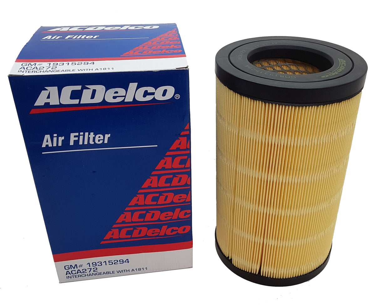 Air Filter ACA272 AcDelco For Holden Trailblazer SUV 2.8 TDi 4x4 2.8LTD