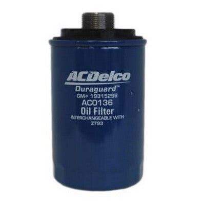 Oil Filter AC0136 AcDelco For Volkswagen Amarok 2HA, 2HB, S1B, S6B, S7A, S7B Ute TSI 2.0LTP - CFPA